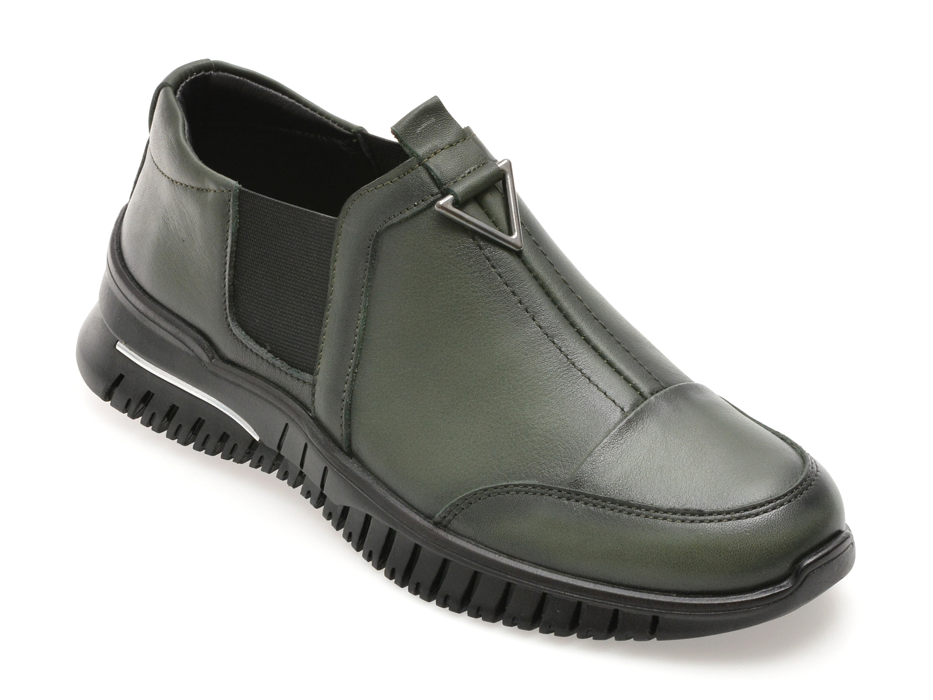 Pantofi Flavia Passini kaki din piele
