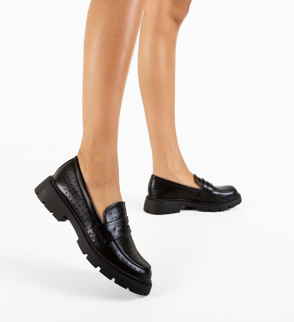 Pantofi Casual Krato Negri | Stil și Confort - imagine 2