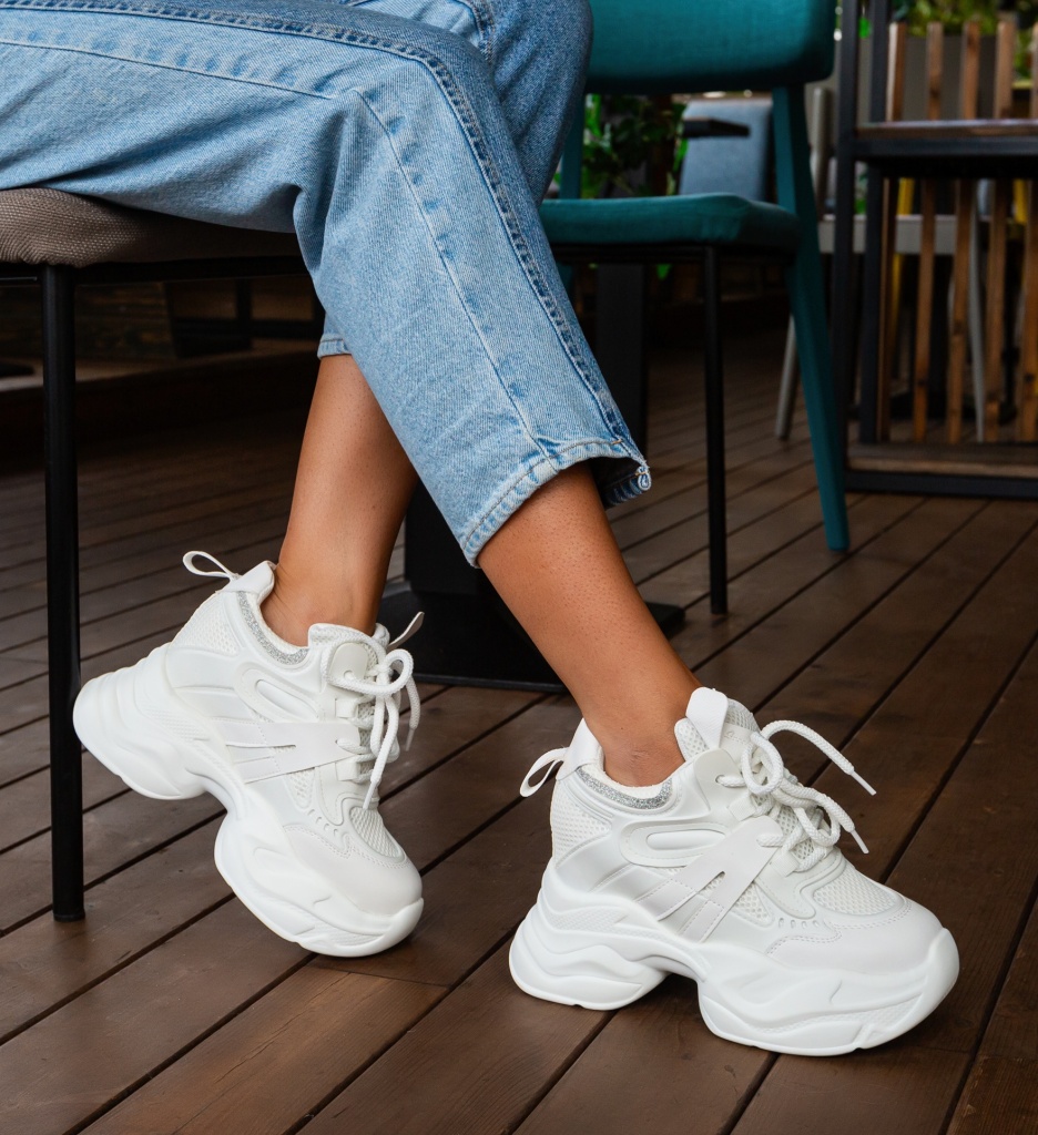 Sneakers Dama Frikan Albi - Confort & Stil - imagine 3