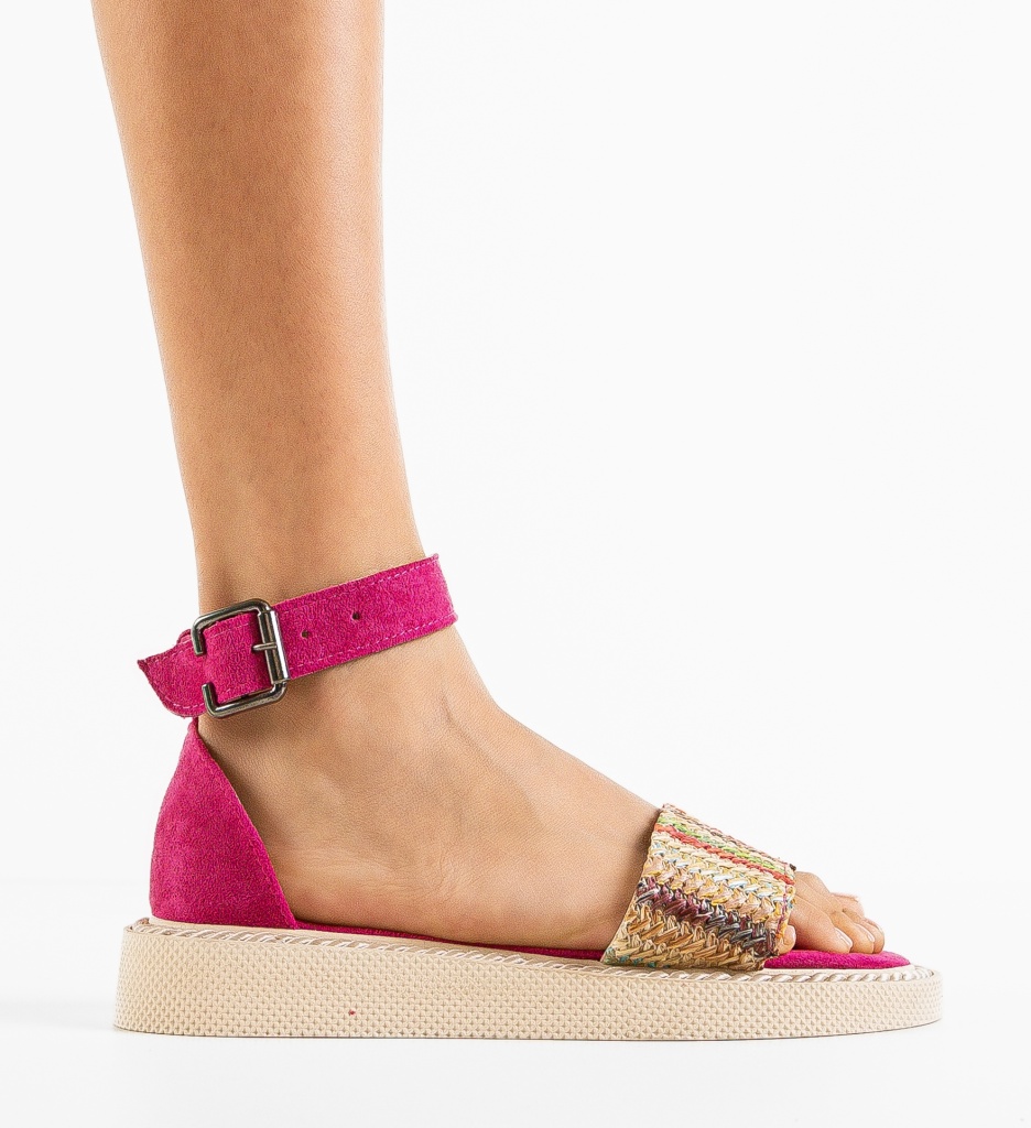 Sandale Habyat Fuchsia 2 - Eleganță și Confort - imagine 4