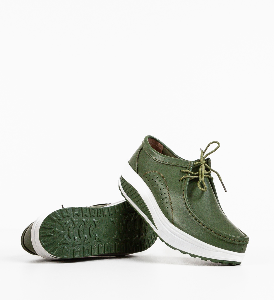 Pantofi Casual Roly Verzi - Confort și Stil - imagine 6
