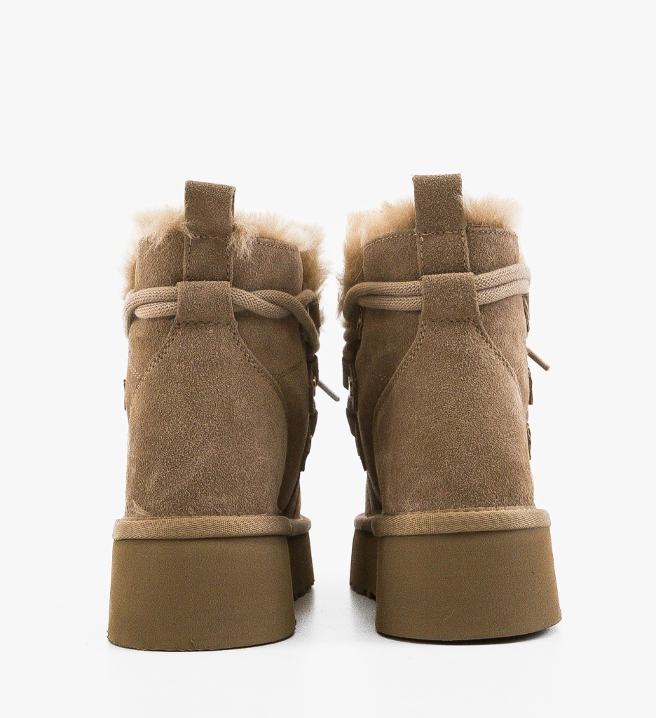 Ghete Dama Khaki Viema - Stil & Confort - imagine 8