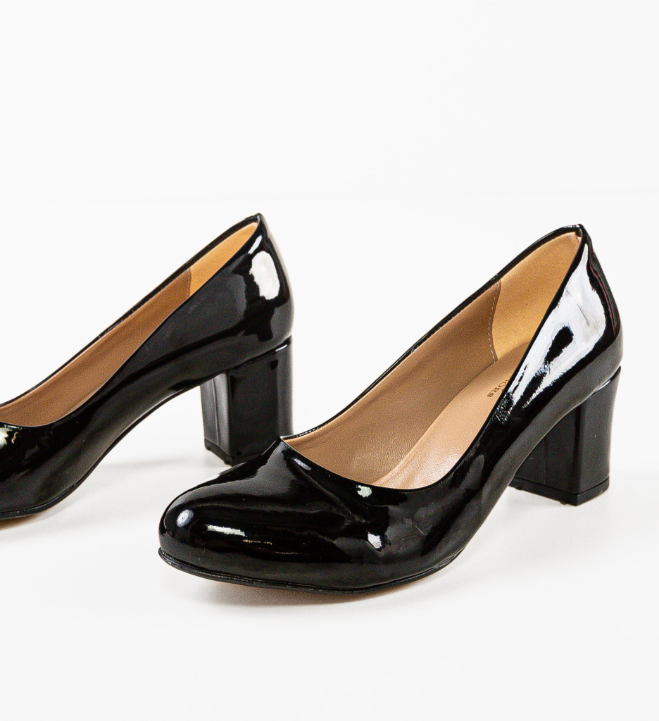 Pantofi dama Azura Negri - Eleganță și Stil - imagine 5