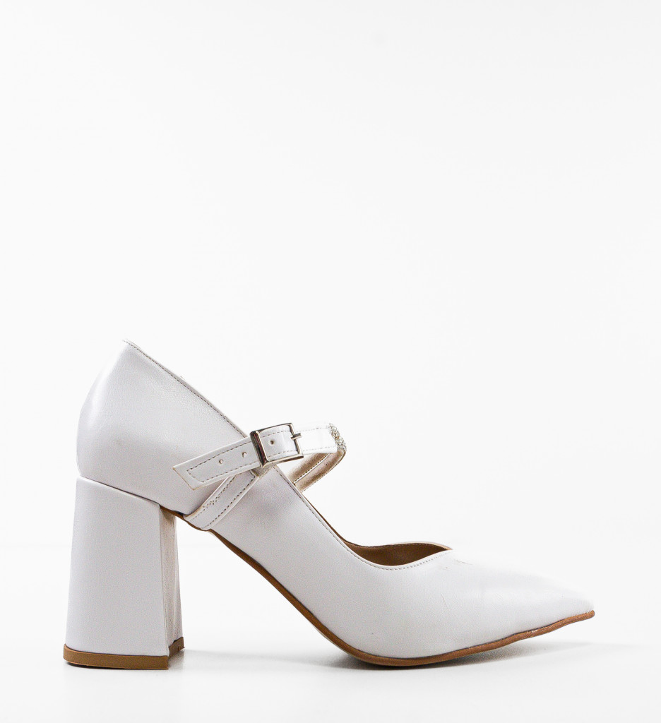Pantofi Toc Gernyb Albi - Eleganță și Stil - imagine 5