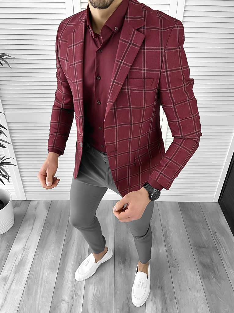 Tinuta Smart Casual Barbati | 3 Piese Elegante - imagine 1