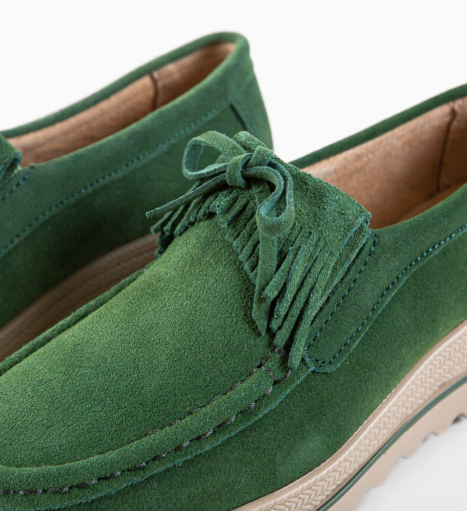 Pantofi Hipok Verzi - Confort Casual Zilnic - imagine 4