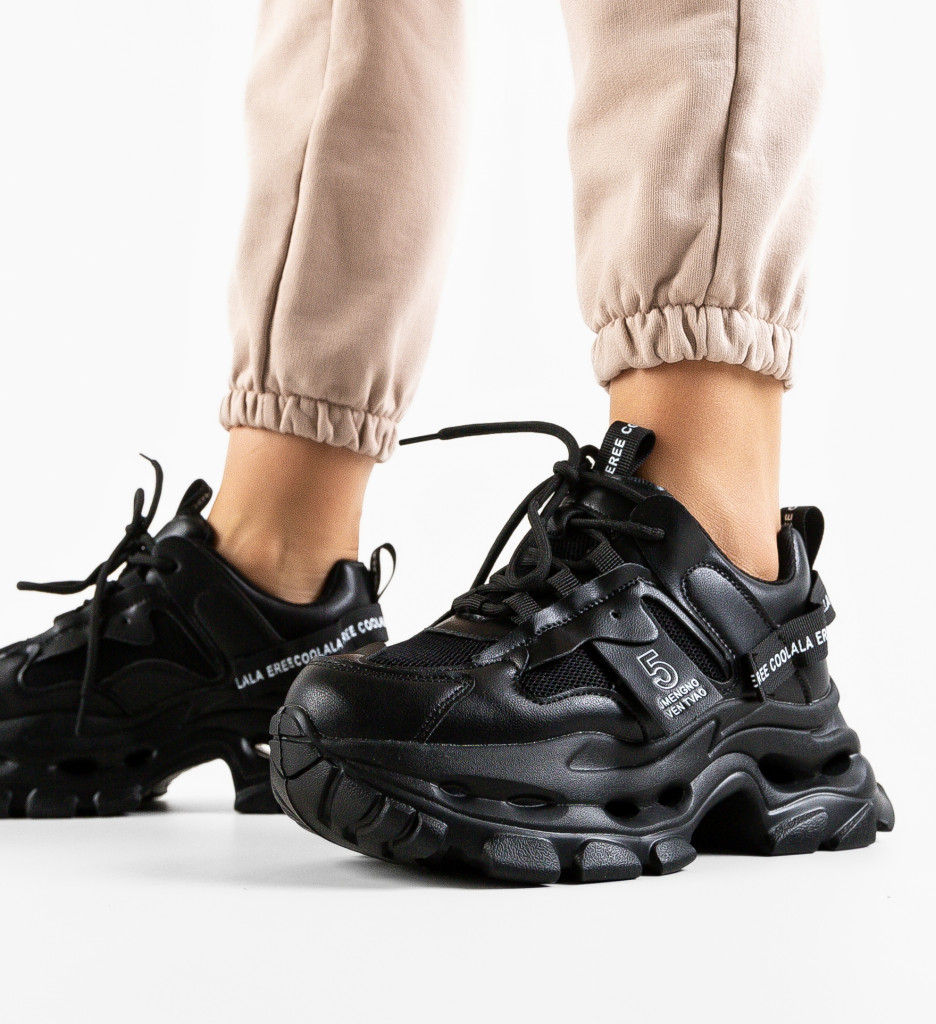 Sneakers Ryelya Negri | Confort și Stil