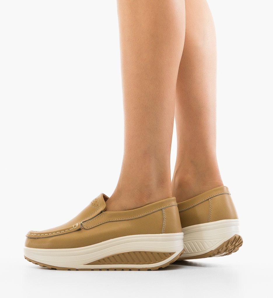 Pantofi Casual Eliot Bej - Confort și Stil - imagine 2