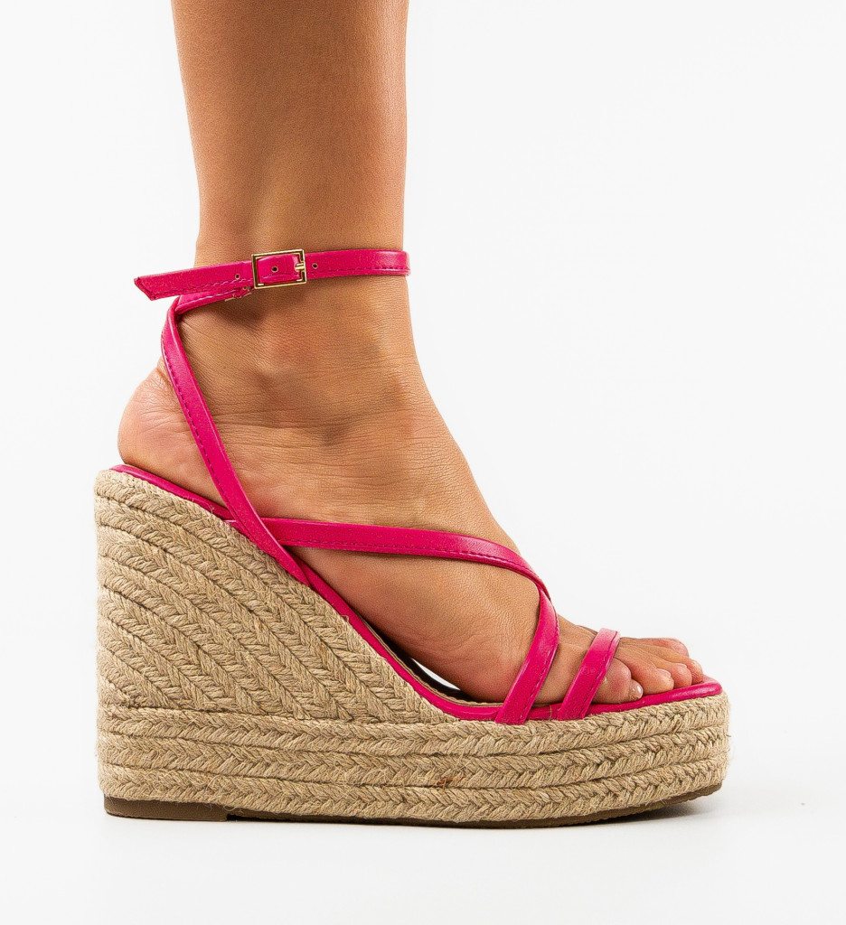 Platforme Avani Fuchsia | Eleganță și Confort - imagine 4