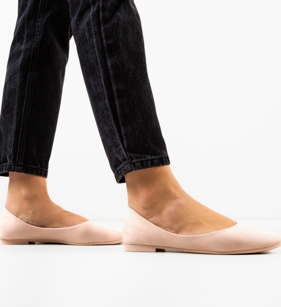 Balerini Alecsey Bej - Confort Casual Zilnic - imagine 2