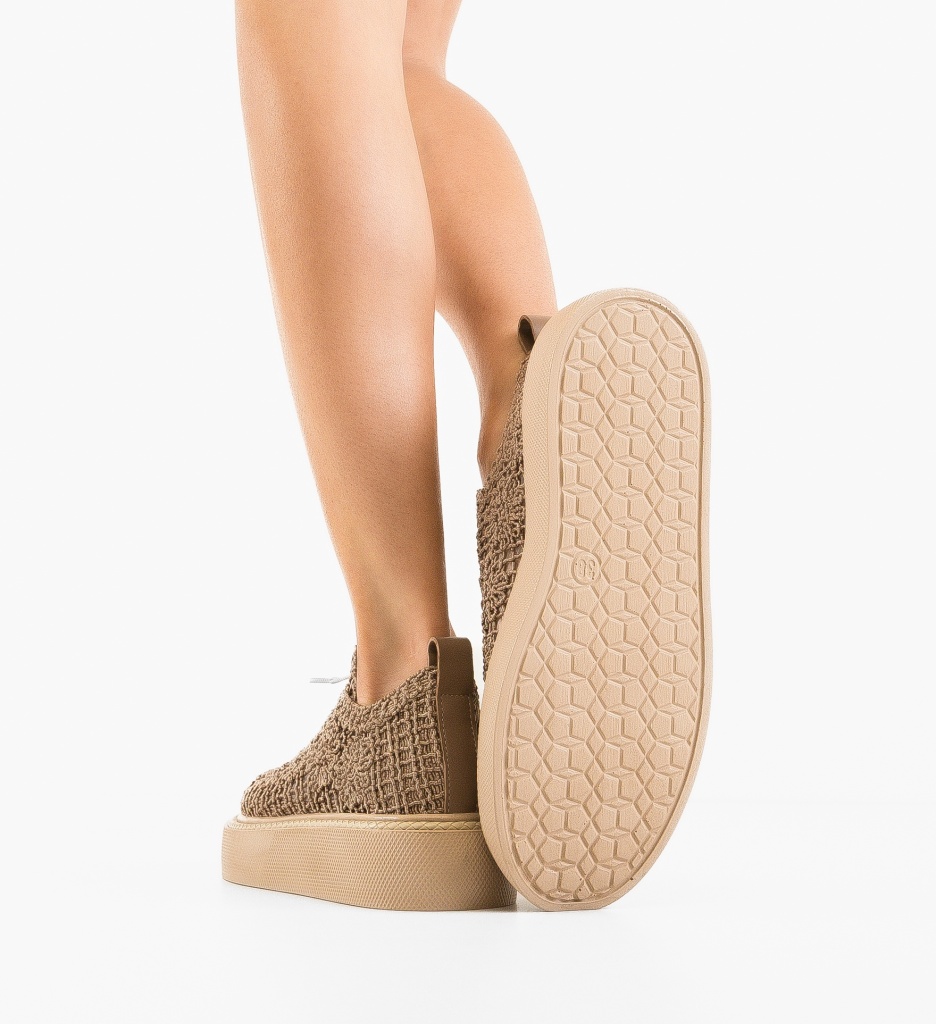 Pantofi Casual Ystory Khaki - Confort și Stil - imagine 3
