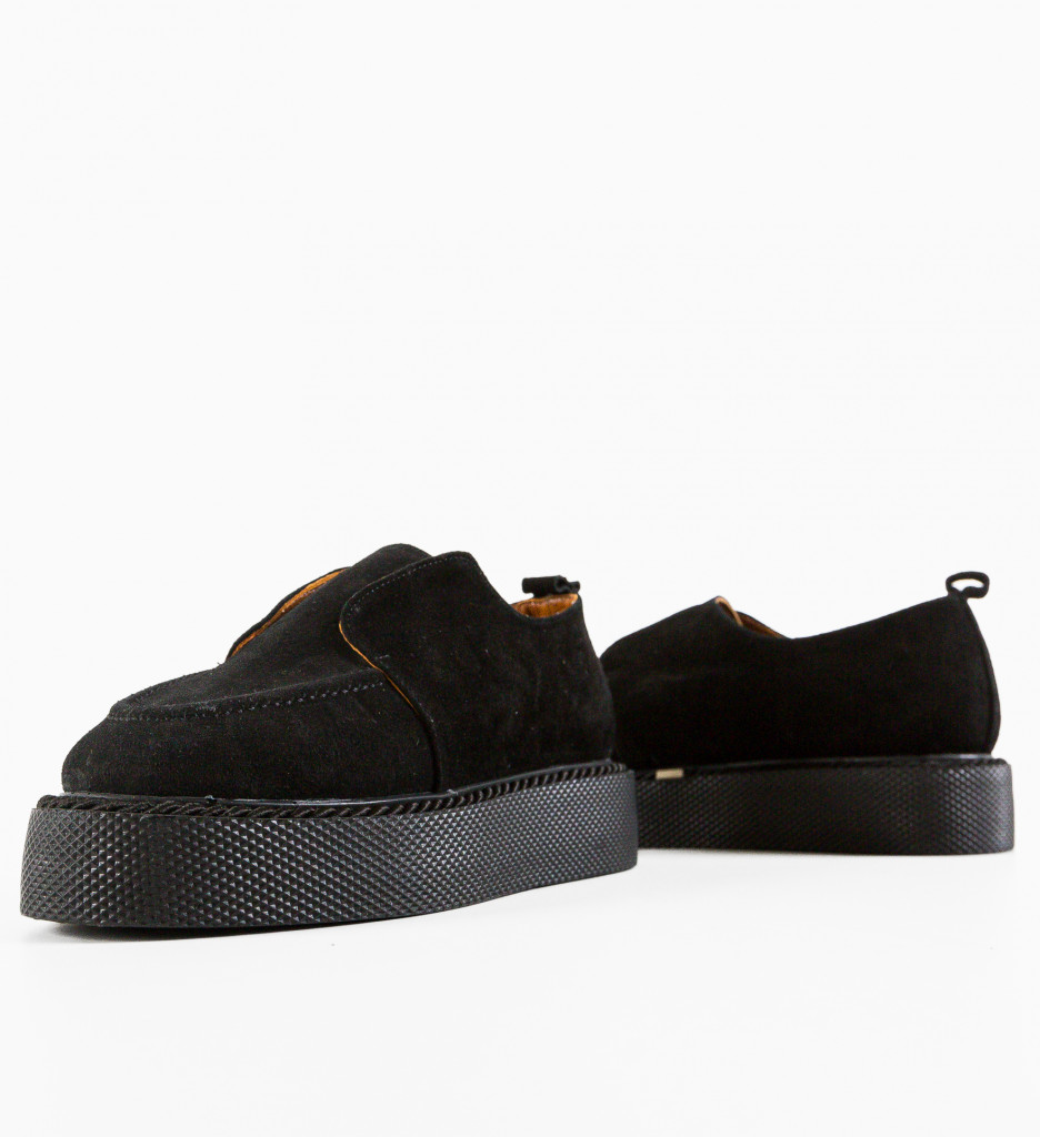 Pantofi Casual Hanter Negri - Confort & Stil - imagine 6