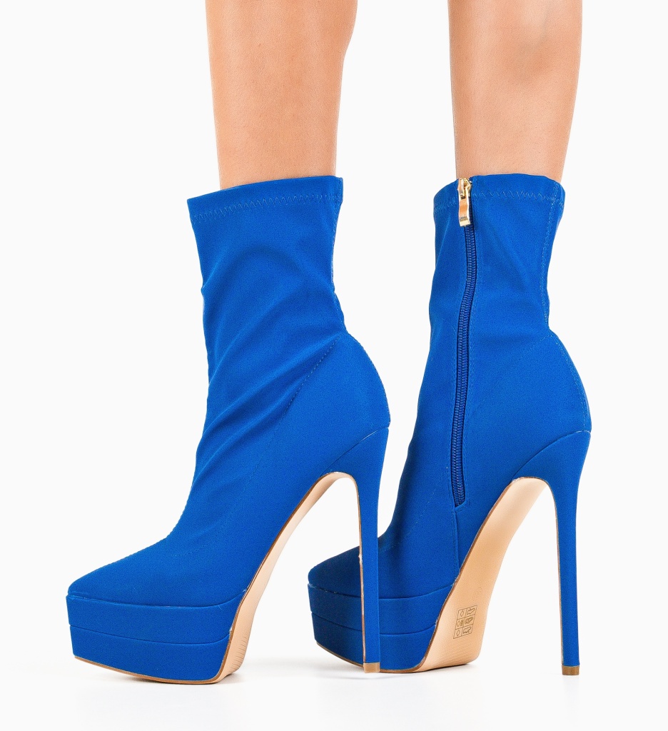 Botine Dama Kato Albastre - Eleganță și Confort - imagine 3