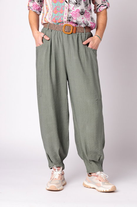 Pantaloni kaki marime mare Rosa 99