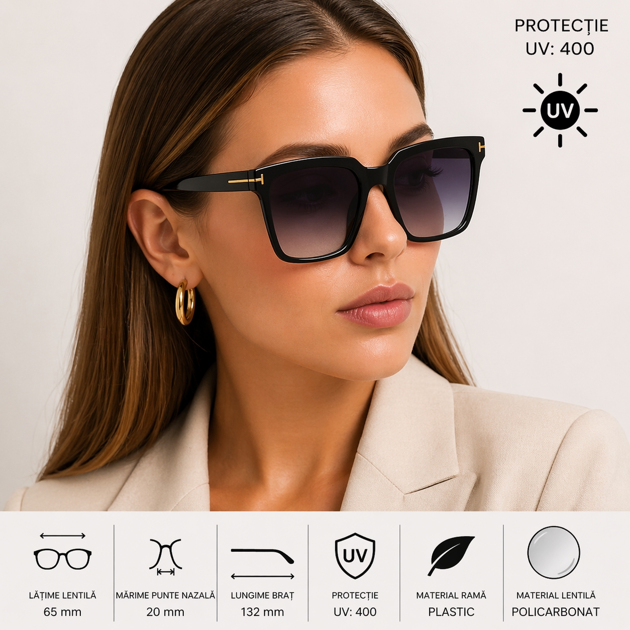 Ochelari Picadili SG070 cu protecție UV - imagine 4