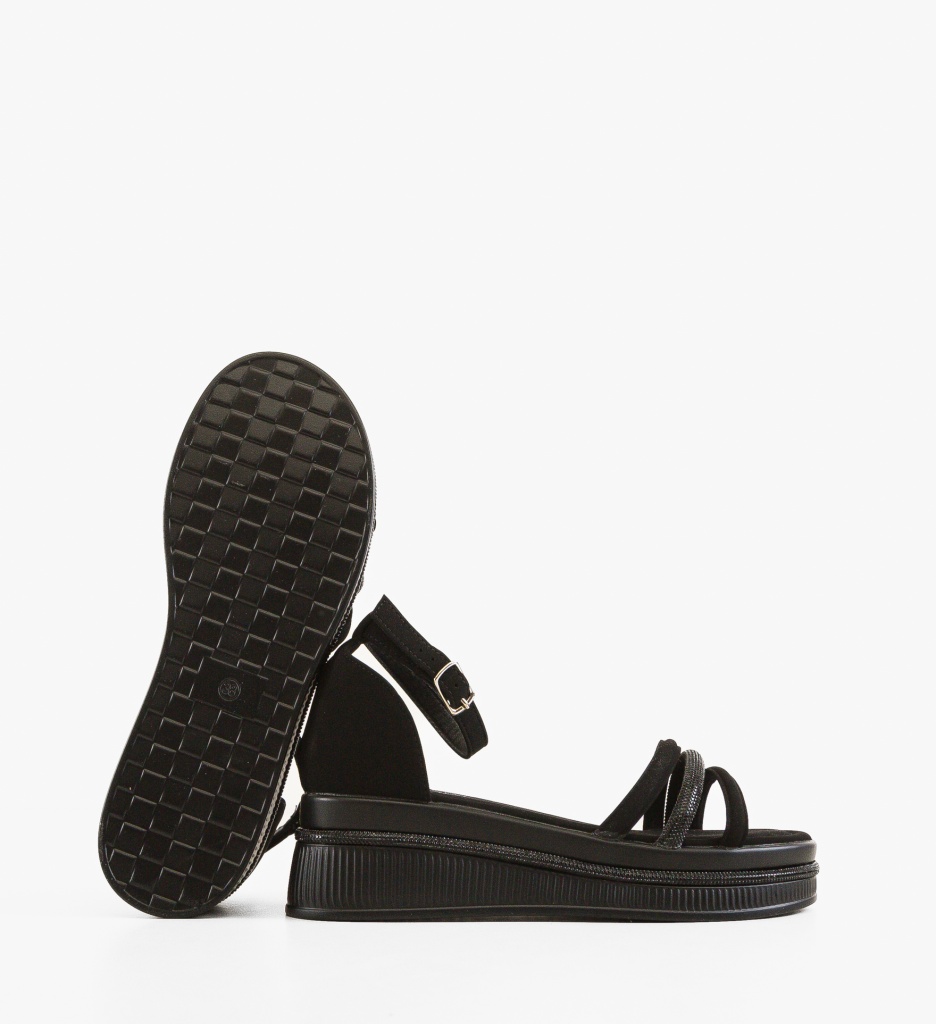 Sandale Modarko Negre | Eleganță și Confort - imagine 4