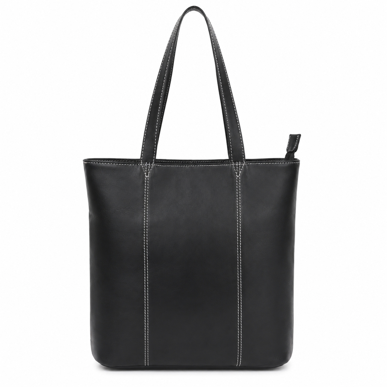 Geanta Dama India Piele Naturala Negru - imagine 5