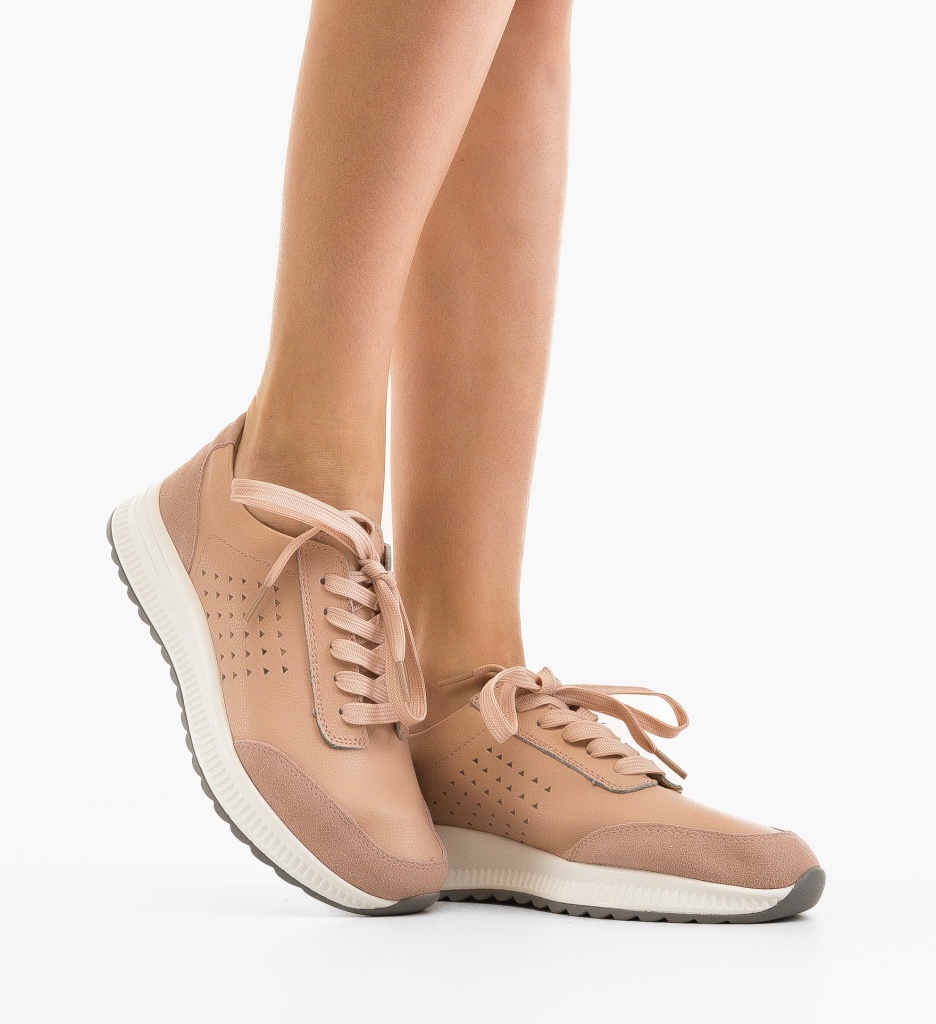 Sneakers Dama Trybary Roz - Confort Sport