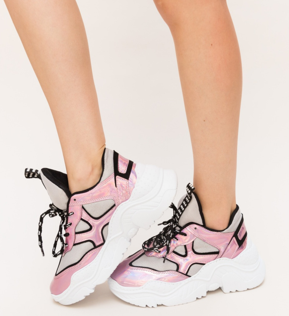 Pantofi Sport Romba Roz | Confort Superior - imagine 2