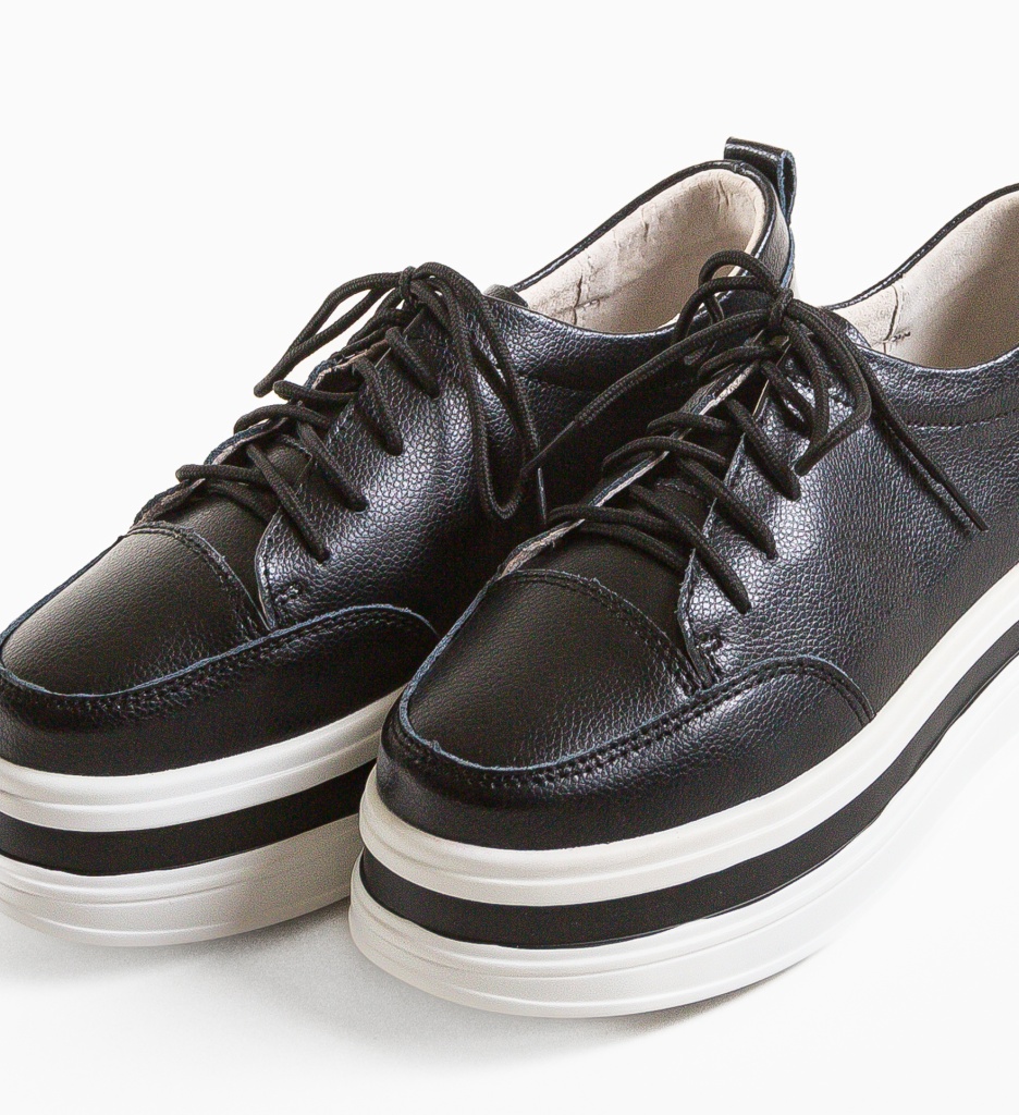 Pantofi Casual Varlas Negri | Confort și Stil - imagine 7