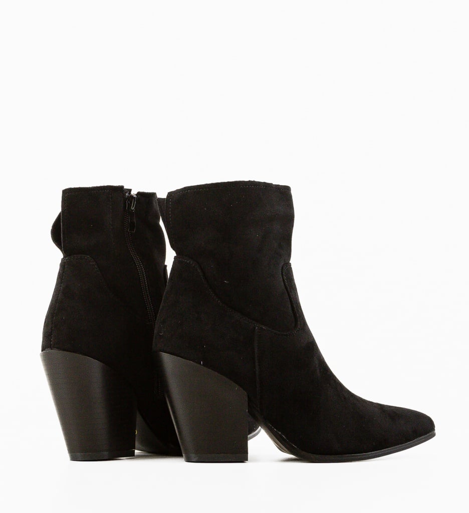 Botine Dama Eirian Negre | Eleganță și Stil - imagine 5