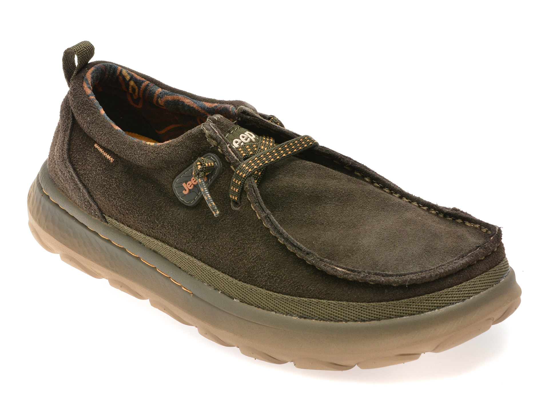 Mocasini Jeep Kaki | Confort Premium Piele