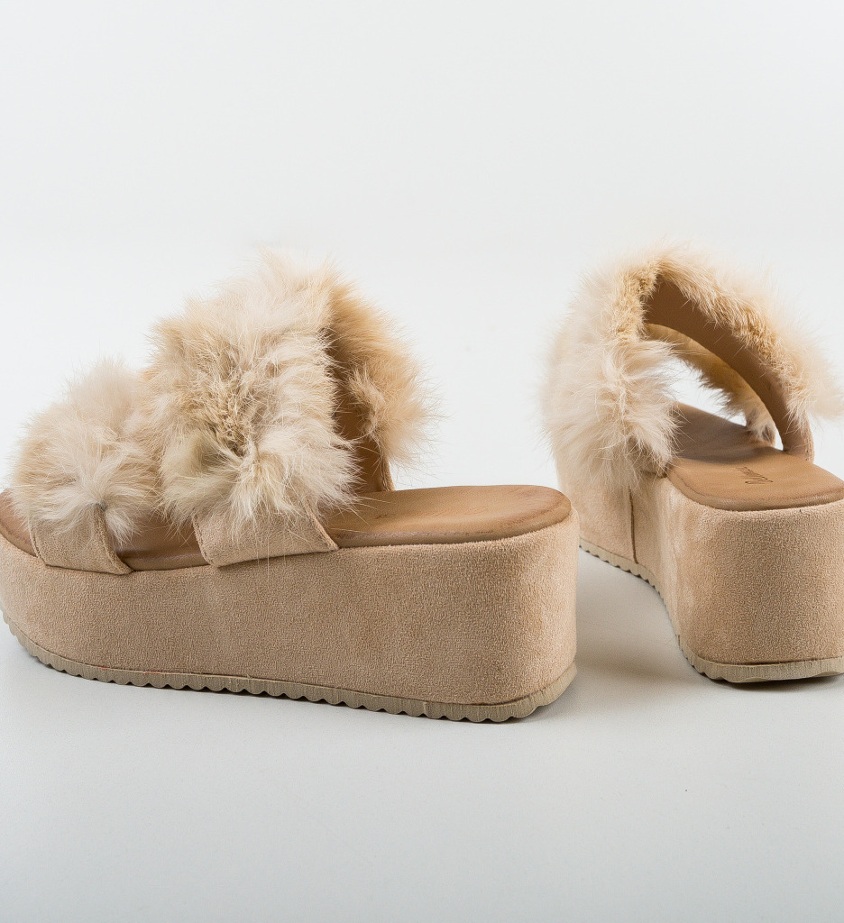 Platforme Coleman Bej - Stil și Confort - imagine 6