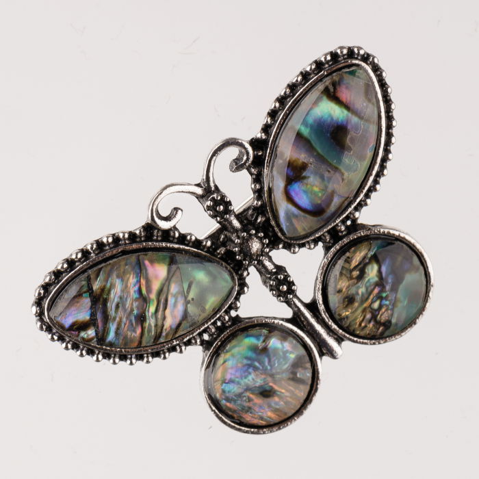 Shopika Brosa Fluture Paua Shell | Bijuterii Eleganta