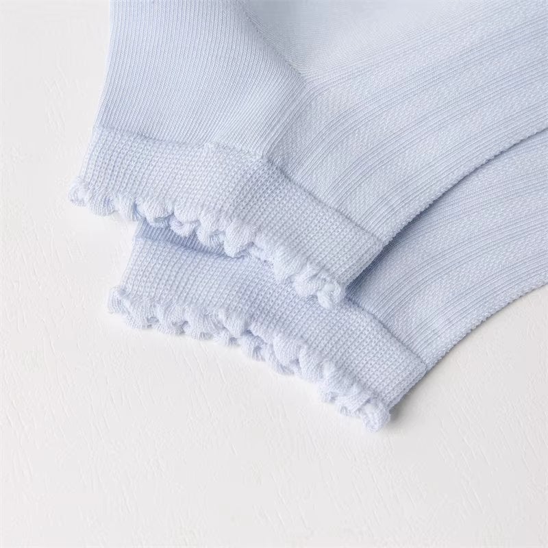 Sosete Dama Picadili Albastru Confortabile - imagine 3