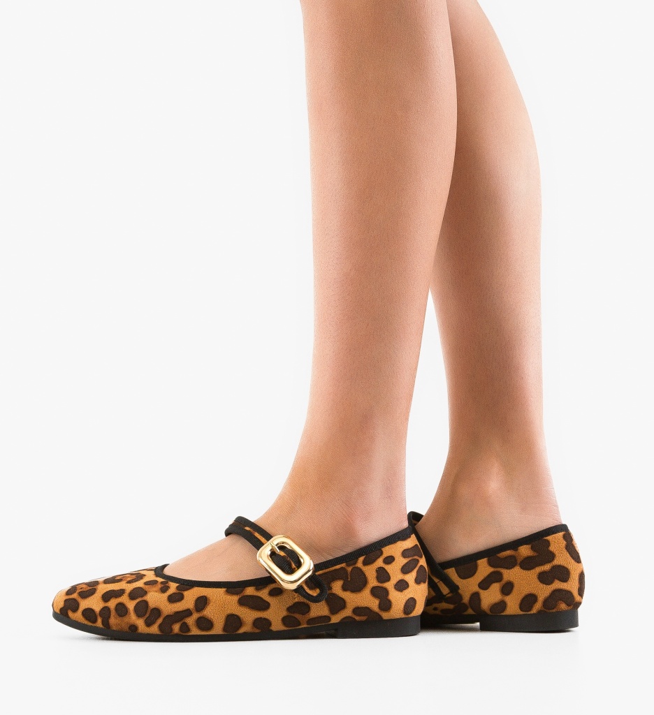 Balerini Bernard Animal Print Confort Casual - imagine 2