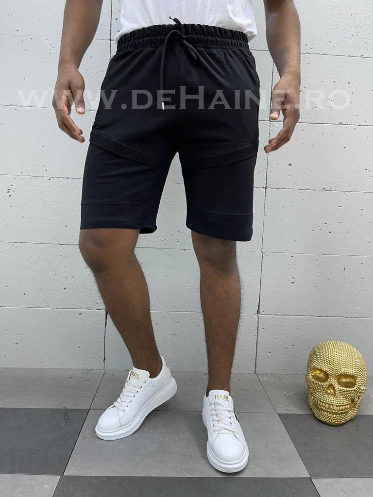 Pantaloni Scurti Trening Negri Barbati | Confort & Stil