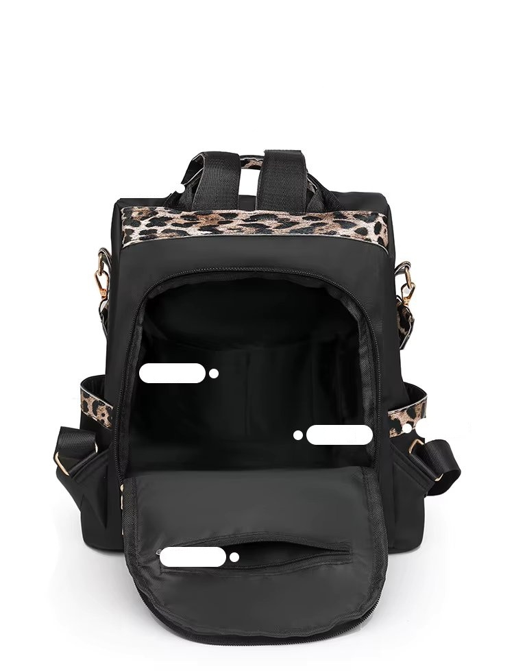Rucsac Dama Picadili Antifurt Negru - imagine 4