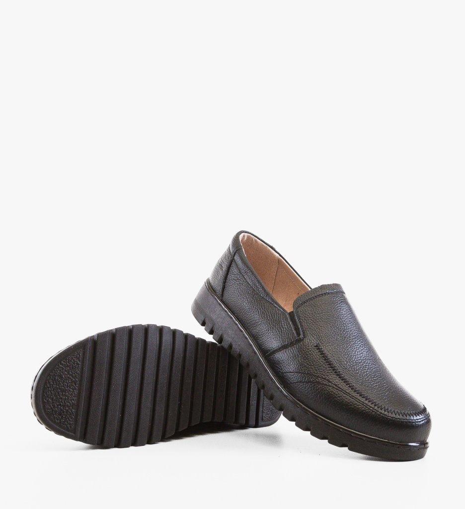 Pantofi Casual Gherghy Negri - Eleganță și Confort - imagine 2