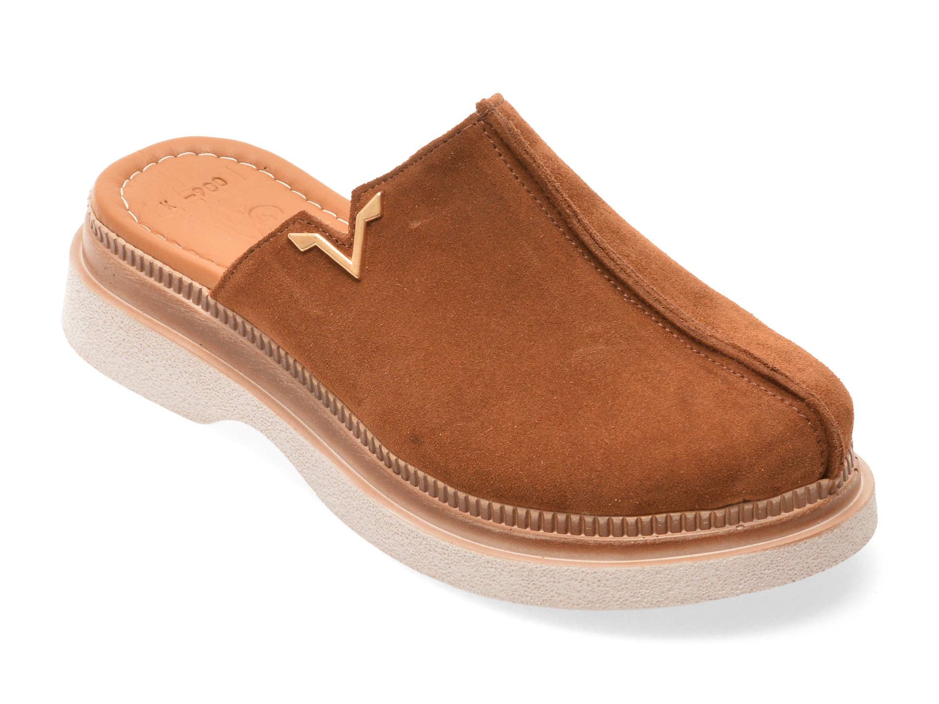 Papuci GRYXX Maro Piele Intoarsă | Confort Stilat