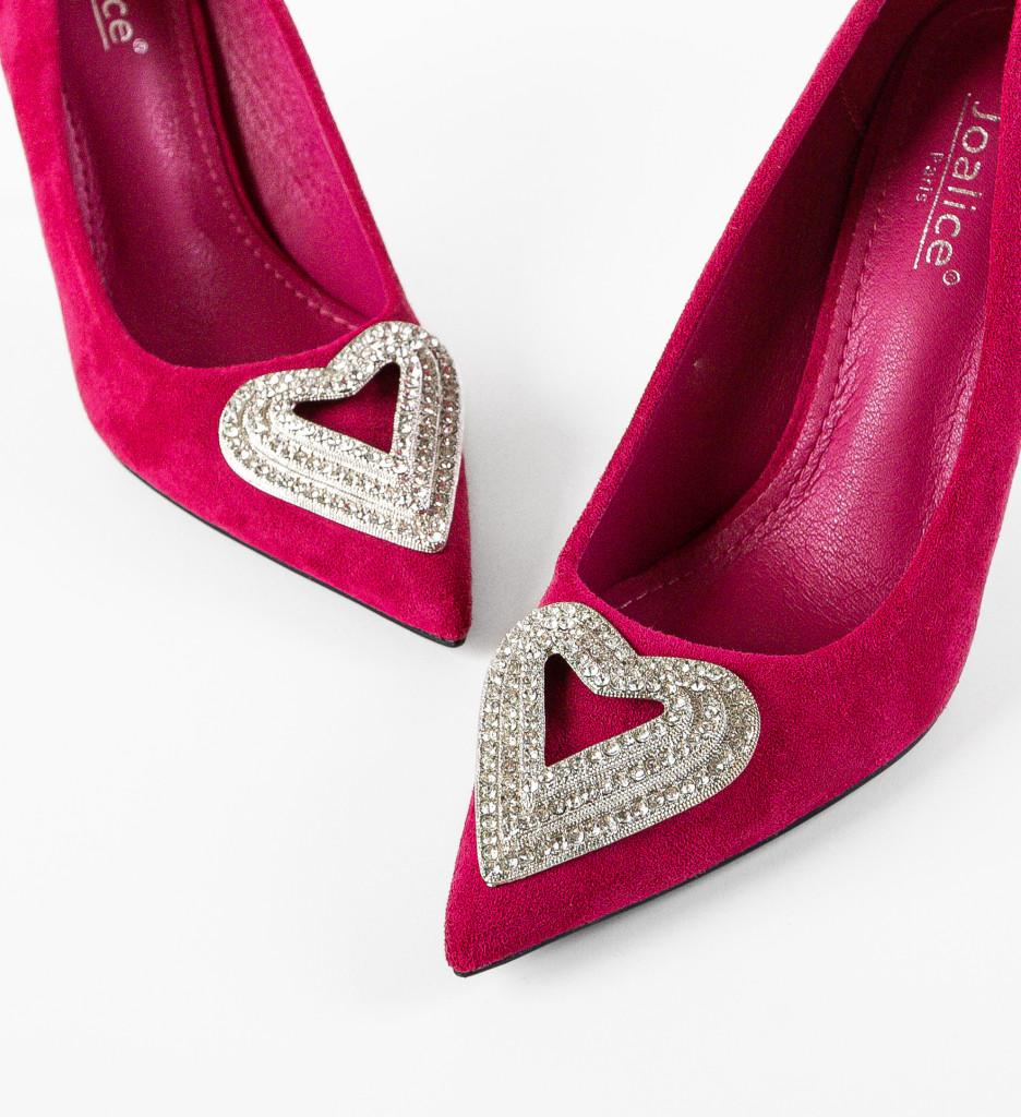 Pantofi cu Toc Oise Fuchsia | Stil și Eleganță - imagine 6