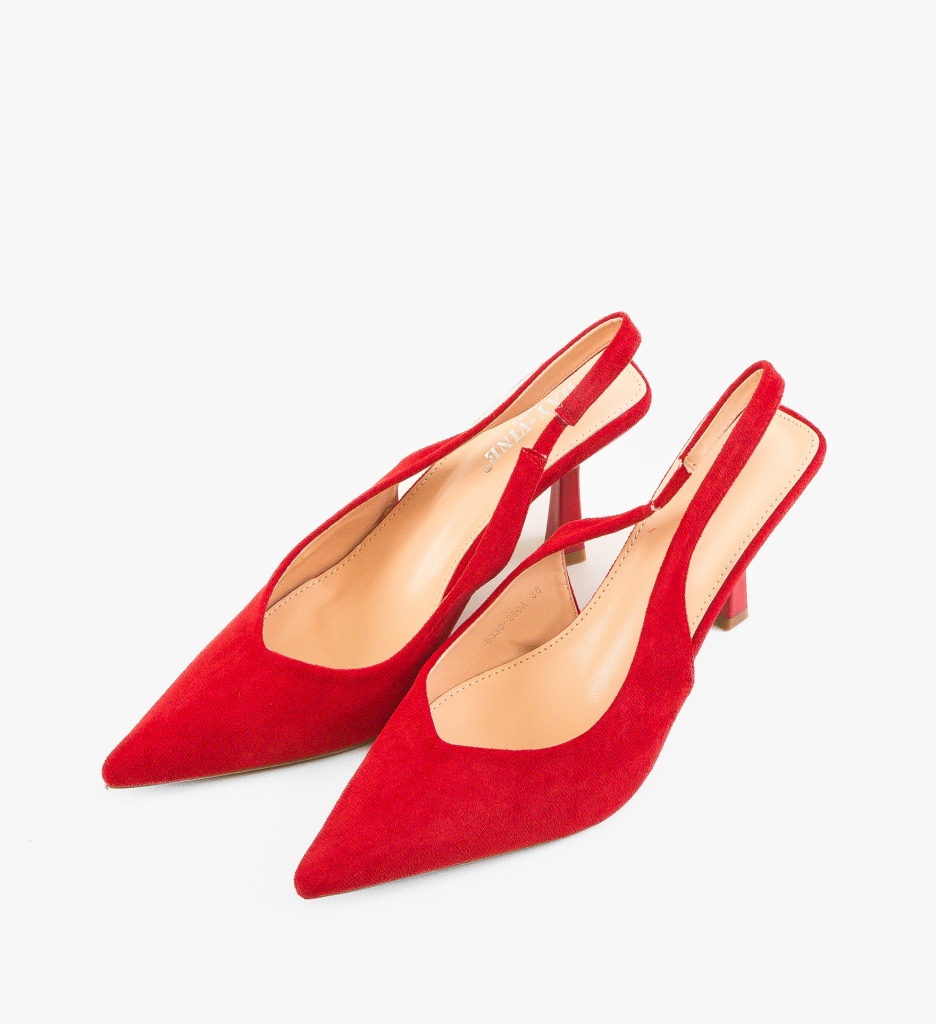 Pantofi Bycin Rosii - Eleganță și Stil - imagine 5