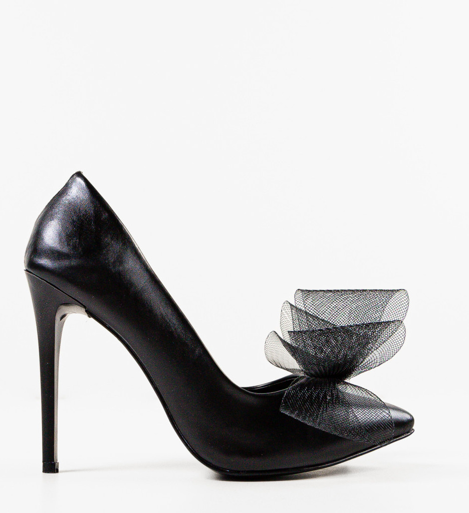 Pantofi Tartarus Negri - Eleganță și Stil - imagine 2