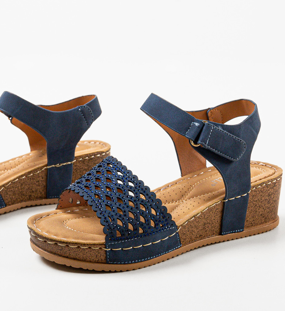 Sandale Dama Herbie Bleumarin | Confort si Stil - imagine 6