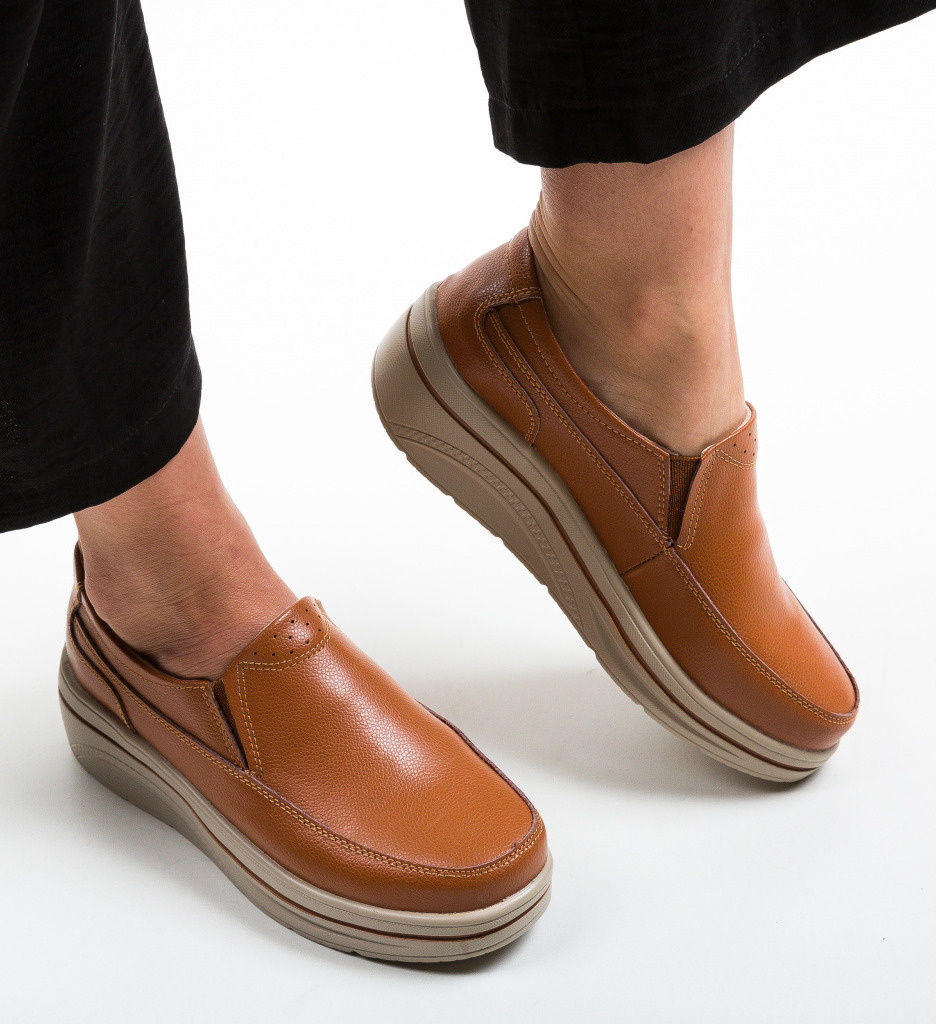 Pantofi Casual Rankin Camel | Stil și Confort - imagine 3