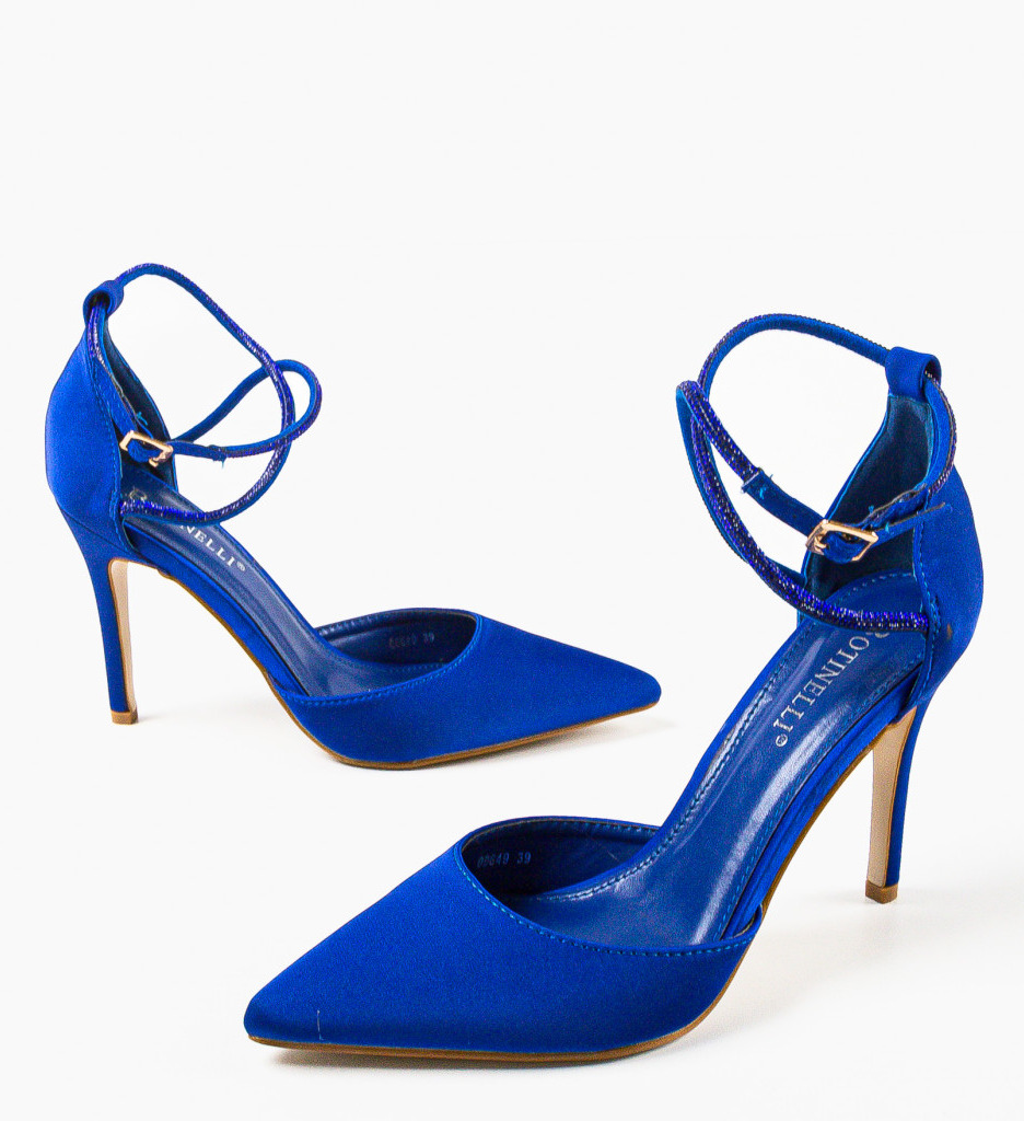 Pantofi cu toc Lakaz Albastri - Eleganță maximă - imagine 6