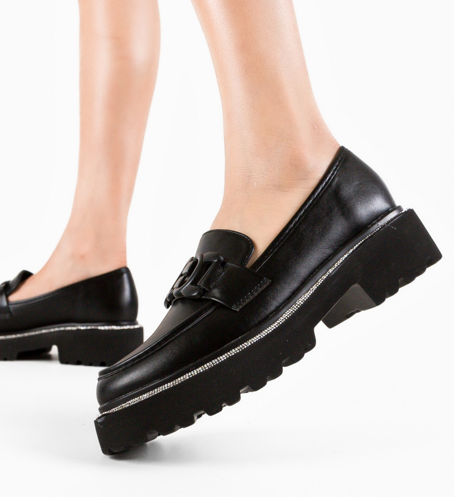 Pantofi Layton Negri | Stil Casual Urban