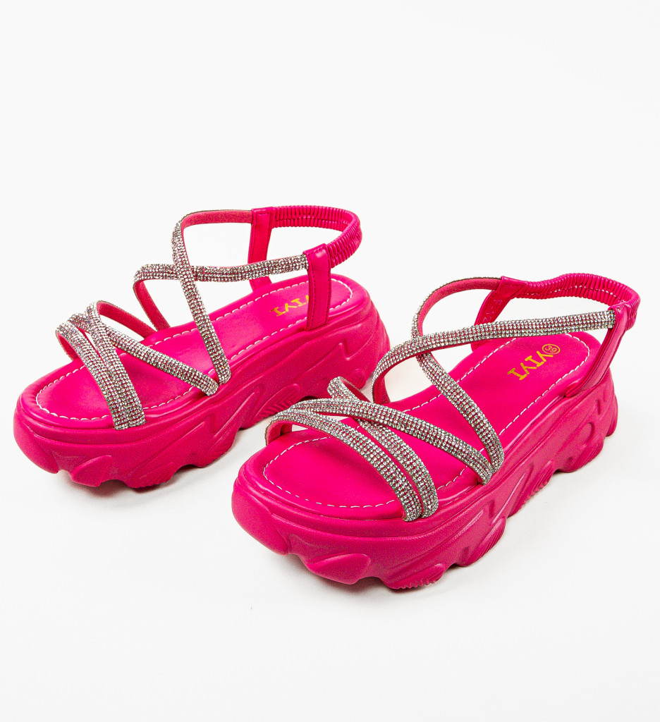 Sandale Dama Zohay Fuchsia | Stil & Confort - imagine 4