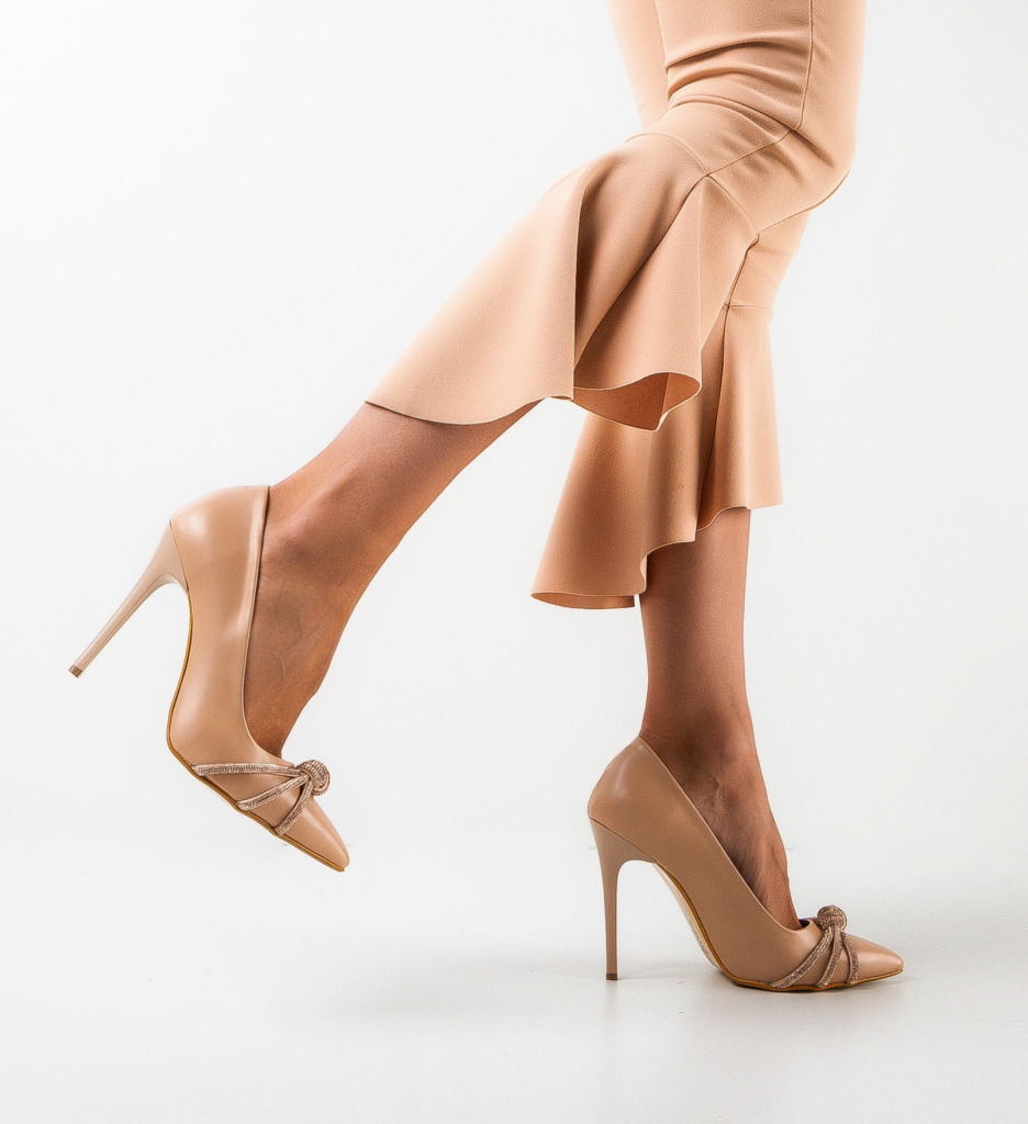 Pantofi Mogles Bej | Eleganță și Stil - imagine 4