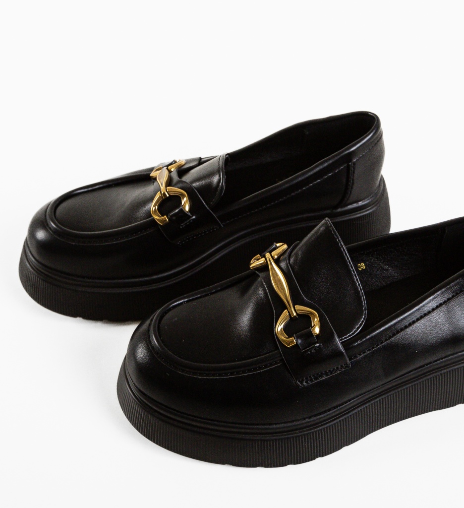 Pantofi Casual dama Gift Negru | Stil și Confort - imagine 6