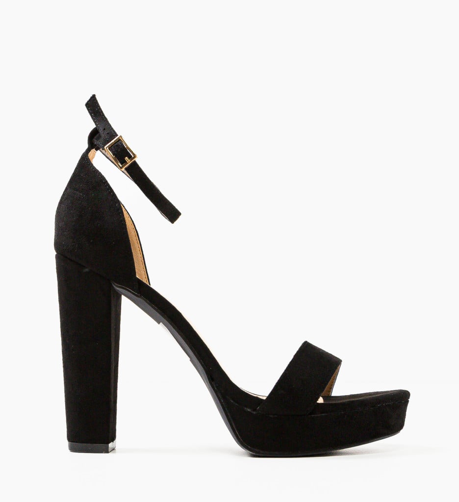 Sandale cu toc Cara Negre | Eleganță maximă - imagine 6