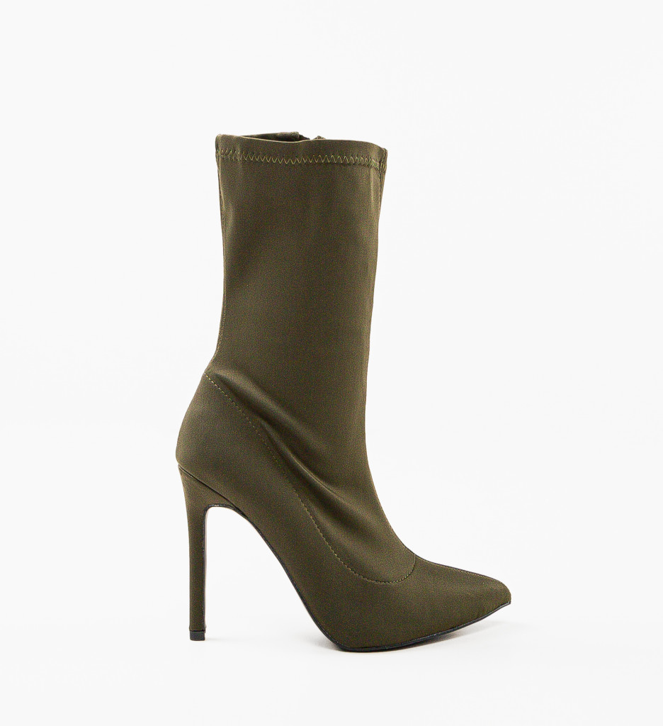 Botine Dama Broome Verzi Elegante - imagine 5
