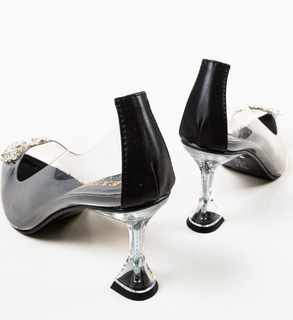 Pantofi Dama Negri cu Toc - Eleganță și Stil - imagine 8
