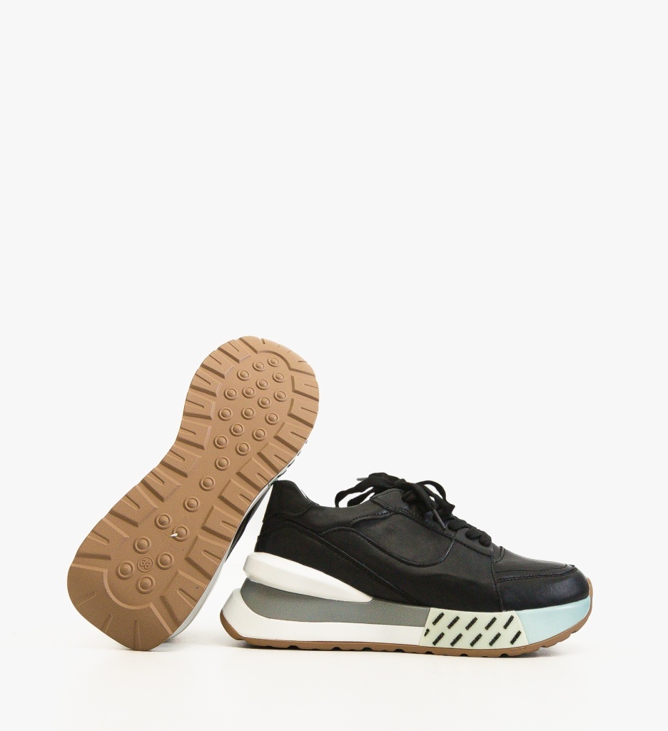 Sneakers Dama Vega Negri | Confort și Stil - imagine 4