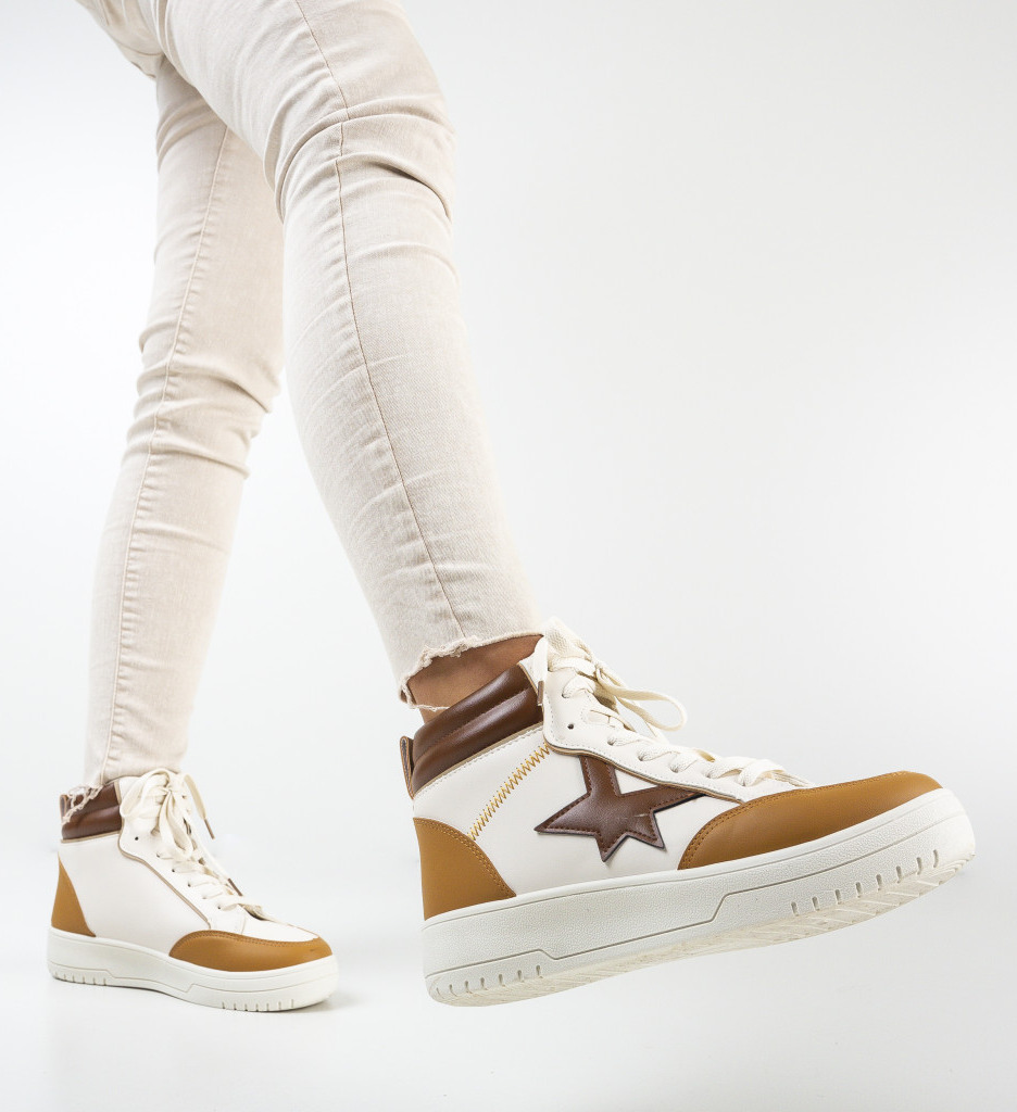Pantofi Sport Rafe Bej - Confort și Stil - imagine 2