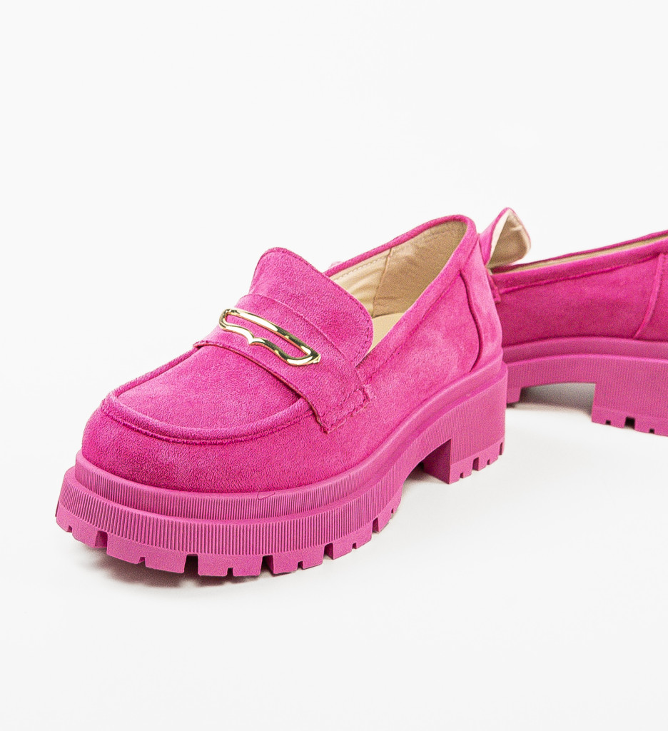 Pantofi Casual Jenny Fuchsia - Confort și Stil - imagine 7